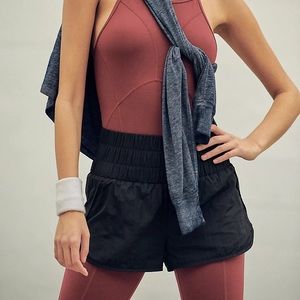 free people the way home shorts black